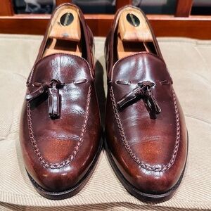 Jarman Tassel Burgundy Loafers.